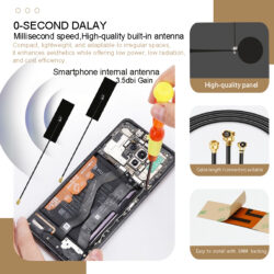 5G Wide Band LET NR Antenna Flex CIRCUIT Pcb Fpc Built-in Antenna Communicatin Antenna 3.5dbi for 5G Smart Module